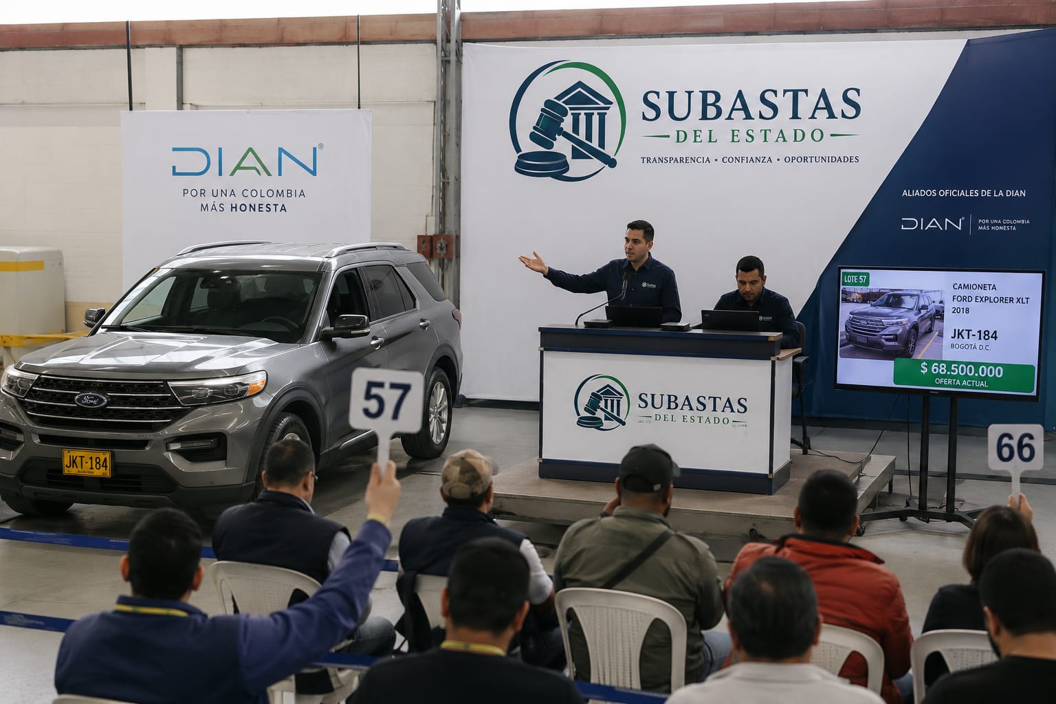 Control de remates en vivo